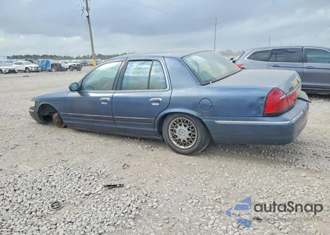 1998 Mercury Grand Marquis Gs из США, поврежденный, VIN 2MEFM74W2WX616572